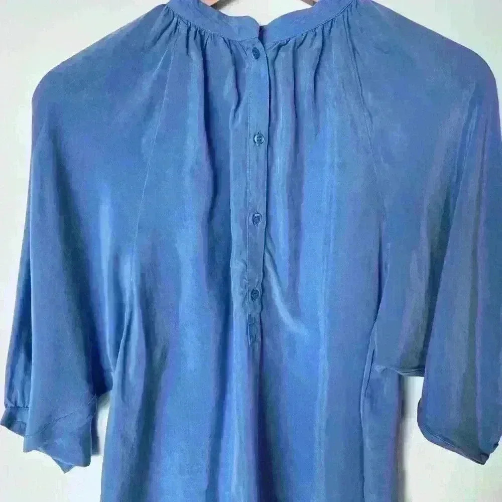 Maje Lua Lightweight Collarless Top - Picture 4 of 10